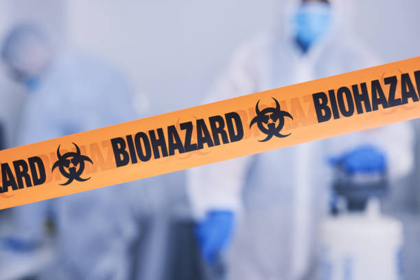 Professional Blood Cleanup technician working in Allen, TX